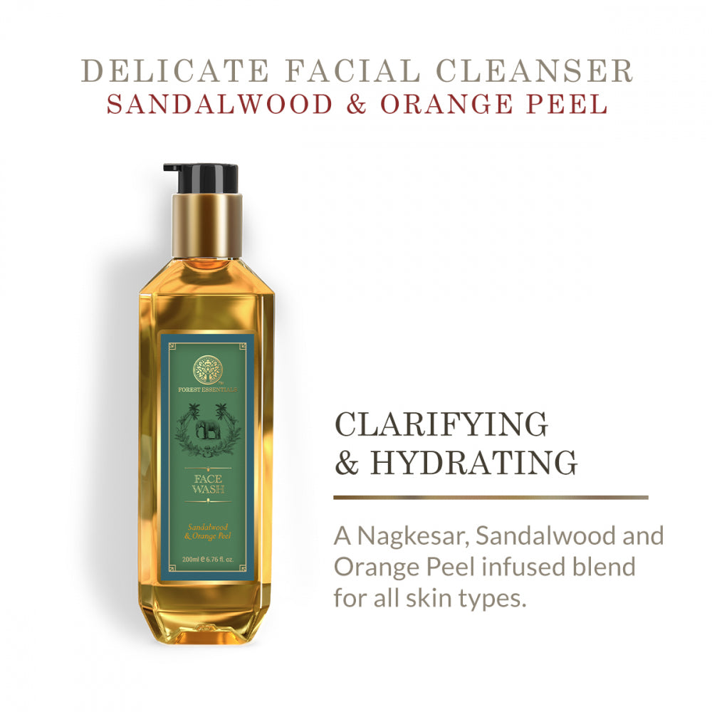 Facial Cleanser Sandalwood & Orange Peel 15 g