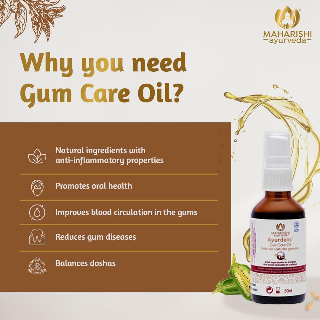 Ayurdent Gum Care Oil for Total Relief from Toothache and Bad Breath