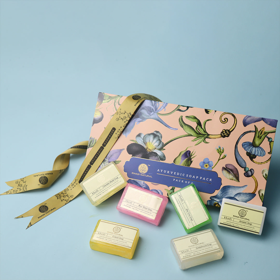 Ayurvedic Soap Kit Combo Pack Of 6 50gm Each