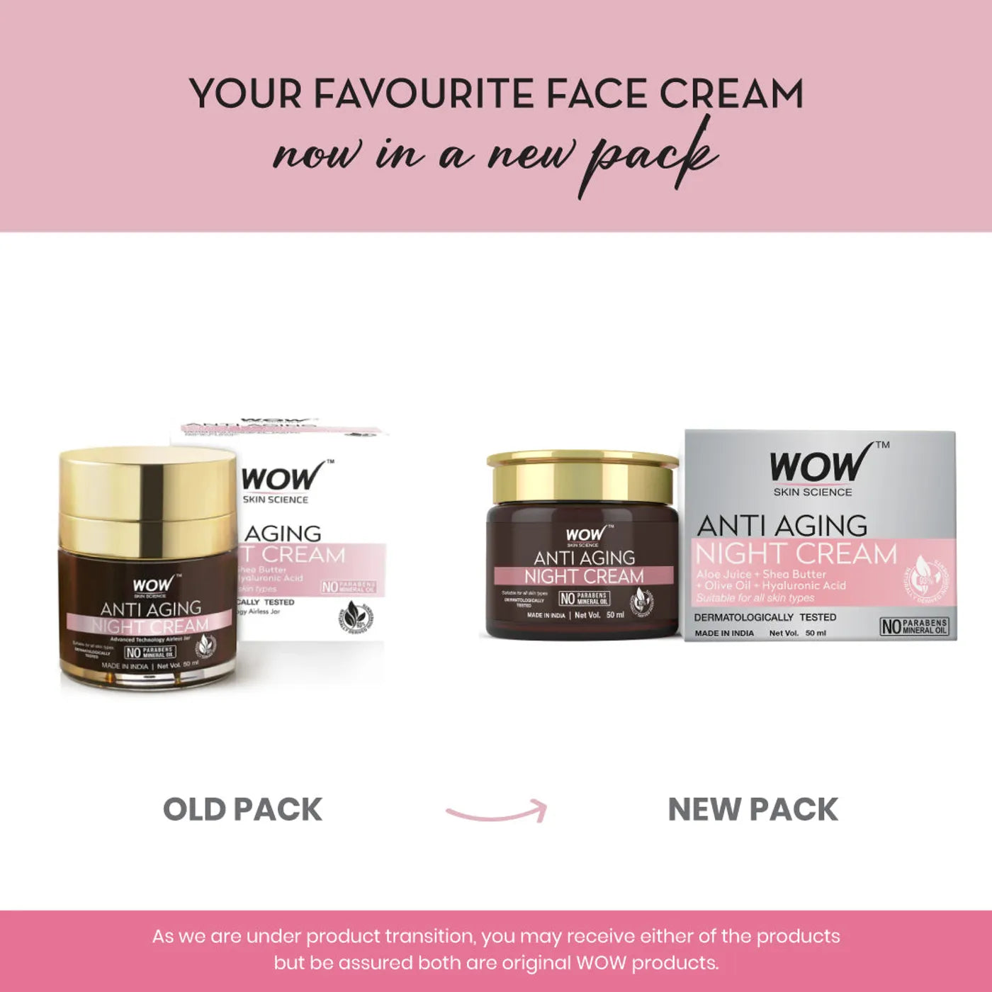 Anti-Aging Night Cream Collagen Boost & Skin Renewal 50ml