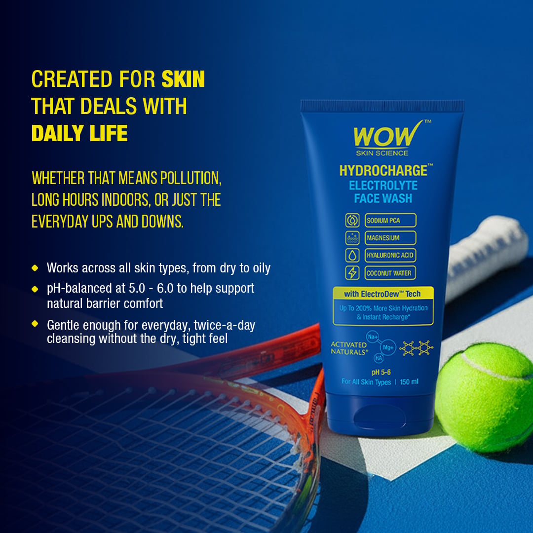 Hydrocharge Electrolyte Face Wash 150ml 150ml