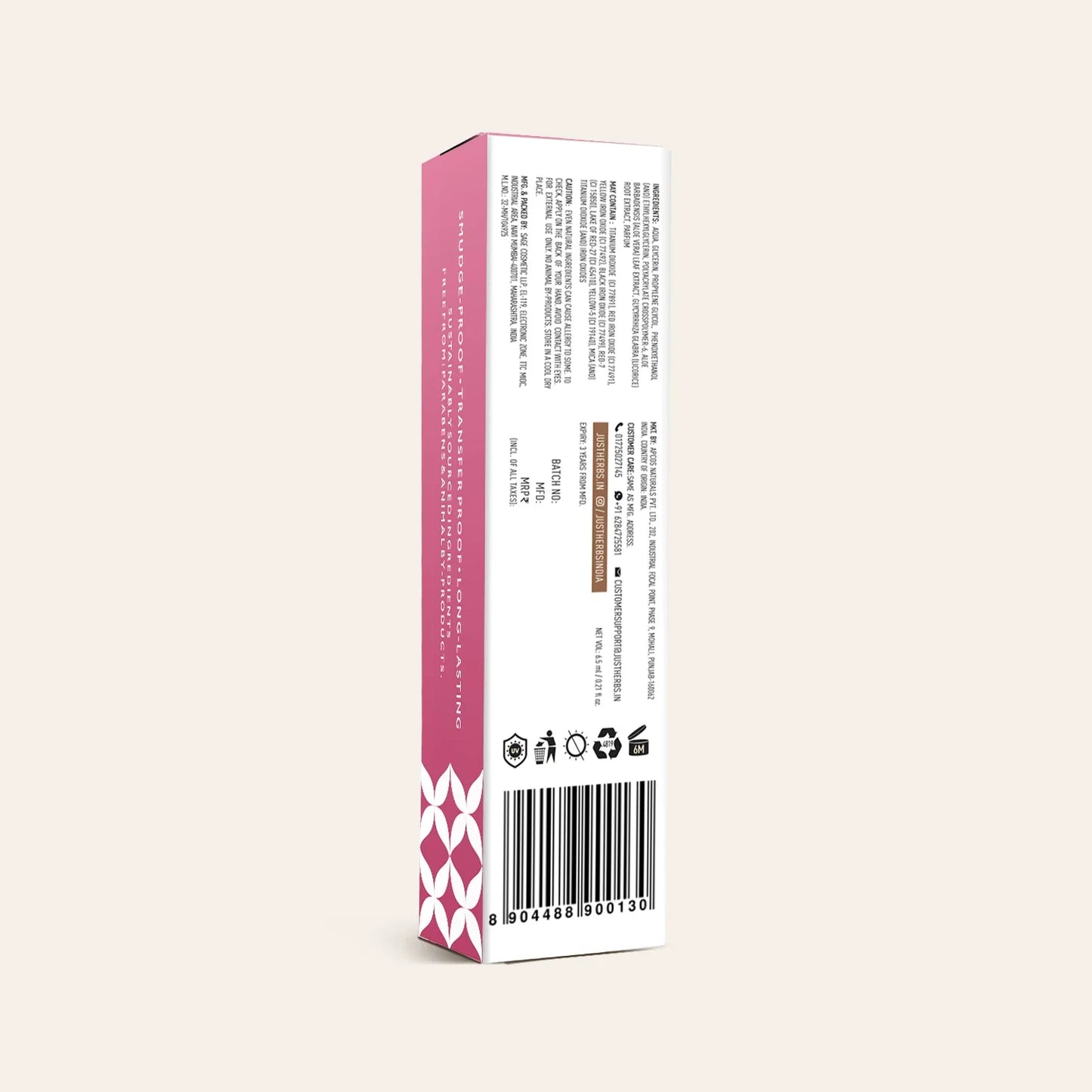 Water Baby Lip & Cheek Tint with Liquorice Root and Aloe Vera