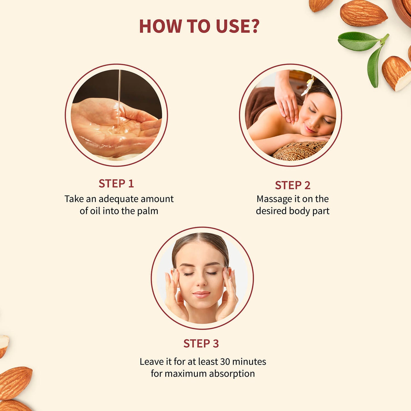 Badam Taila | 100% Pure Almond Oil ( Net Qty- 100ml) 100ml