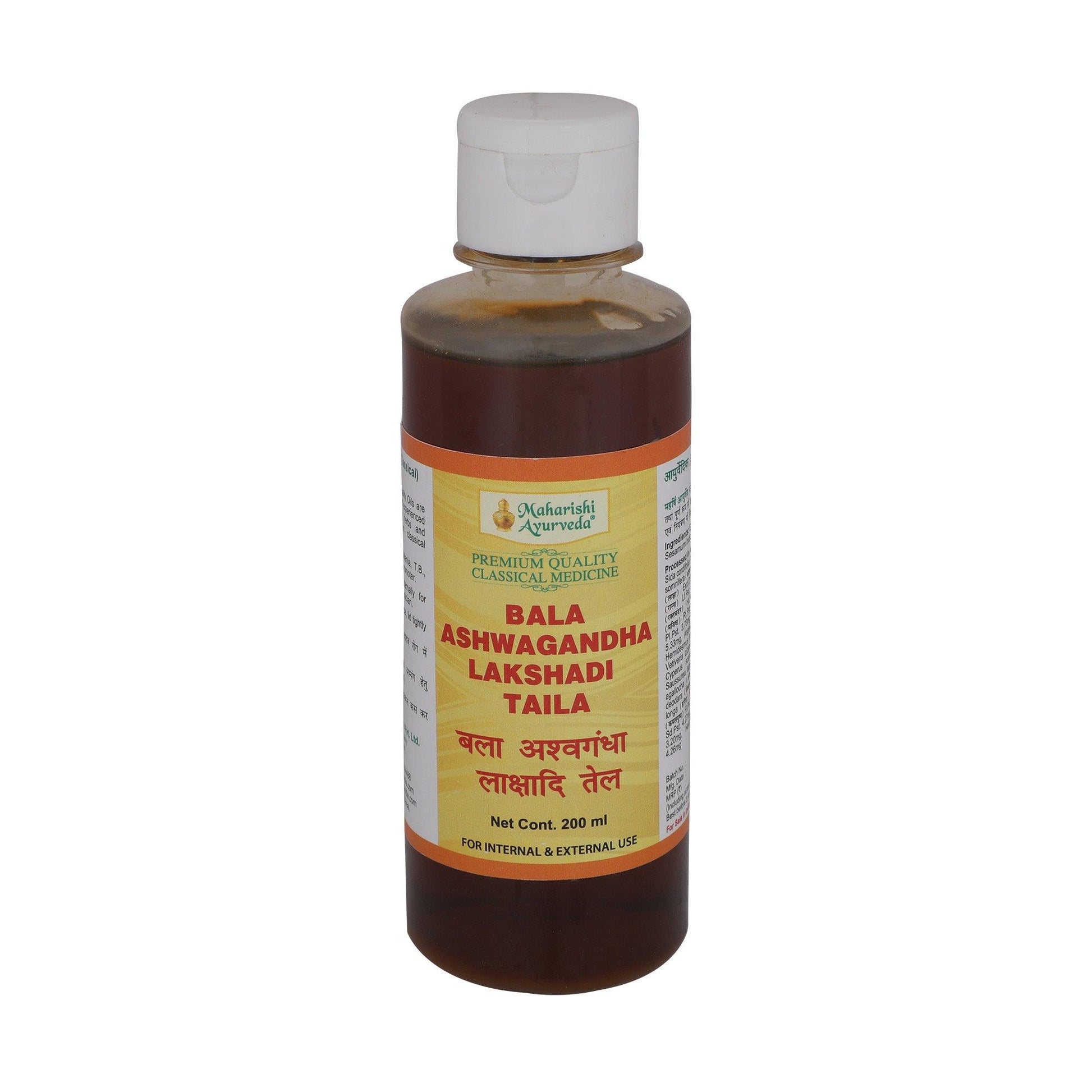 Bala Ashwagandha Lakshadi Taila - For Muscle Strength (200ml)