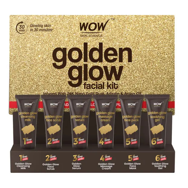 Golden Facial Kit For Glowing Skin 60 Ml 60ml