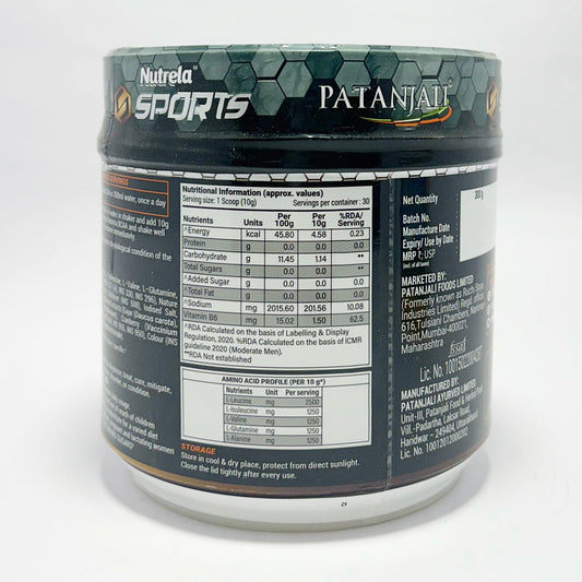 Patanjali Nutrela Sports BCAA Powder (Watermelon Flavour)