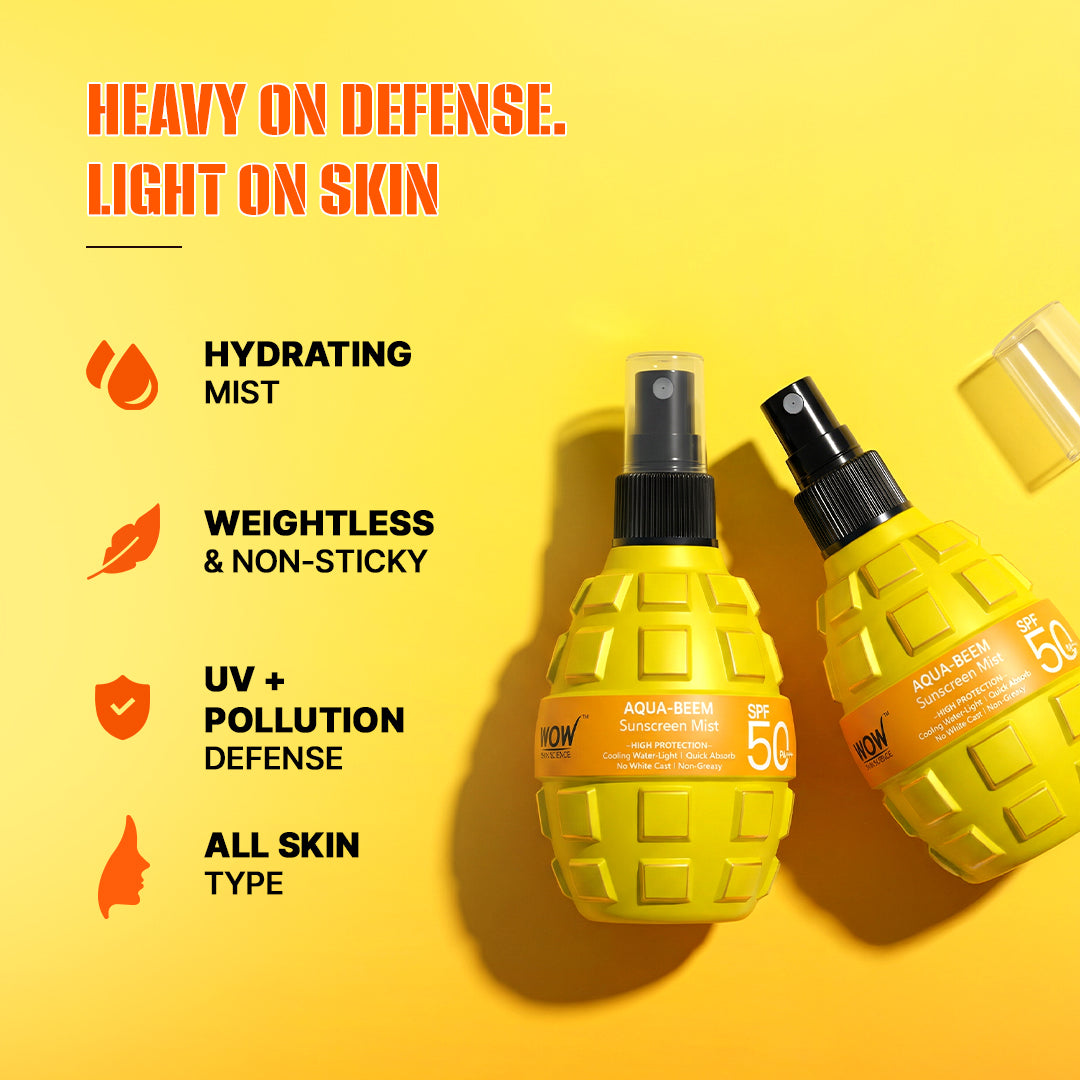Wow Skin Science Sunscreen Spray Spf 50 100ml