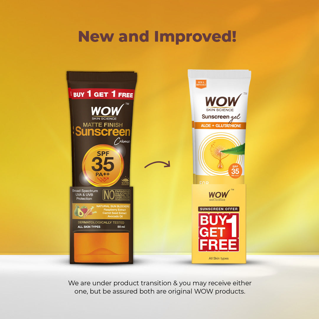 Sunscreen Gel SPF 35 PA++++ UVA/UVB & Blue Light Protection