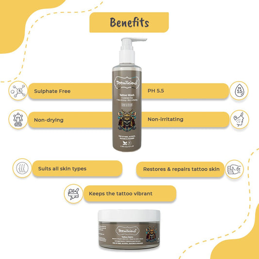 Teenilicious Tattoo Care Kit - Tattoo Aftercare For Old & New Tattoos