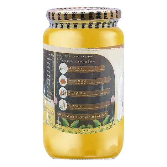 【Patanjali】 Bilona Vedlakshna A2 Cow Ghee｜ビローナ ヴェドラクシュナ A2 カウギー｜1L