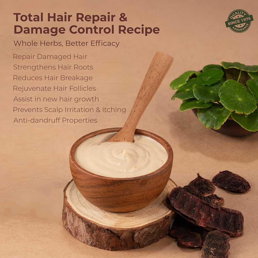 Ready-to-Apply Hair Repair Mask With Bhringraj & Brahmi - 150gm 150g