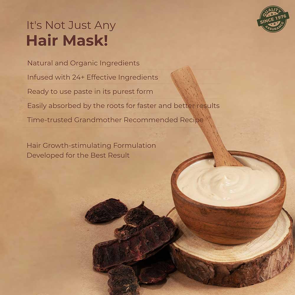 Ready-to-Apply Hair Repair Mask With Bhringraj & Brahmi - 150gm 150g