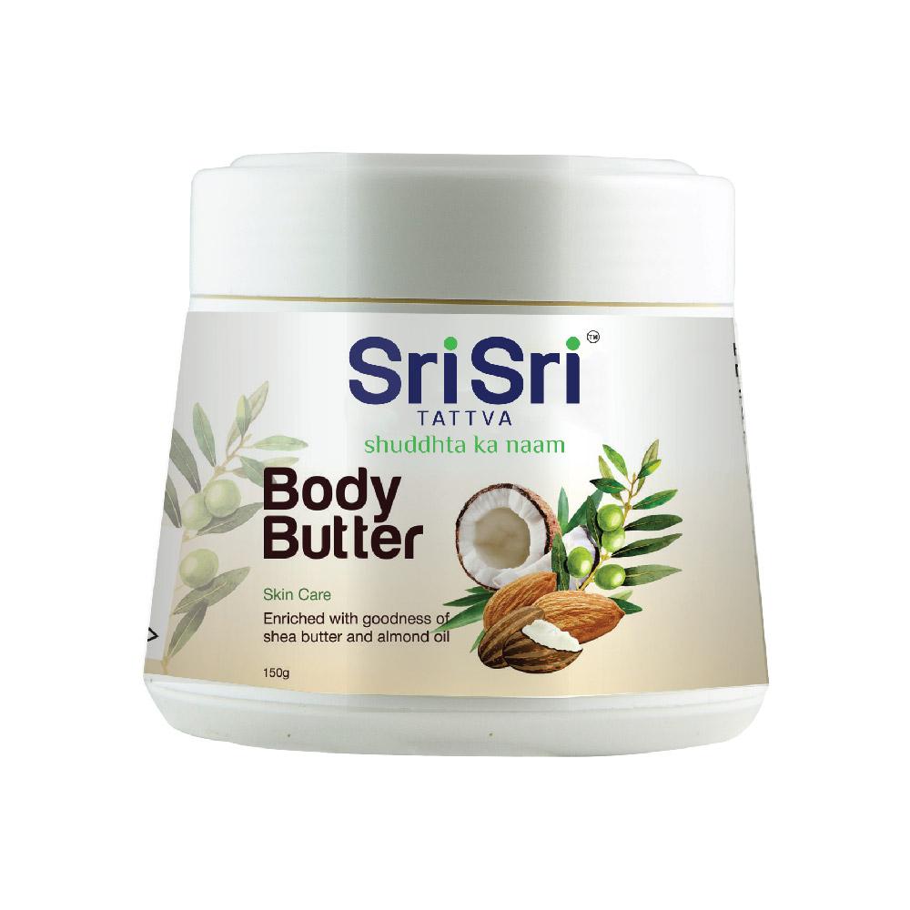 【Sri Sri Tattva】 Body Butter (Shea Butter & Almond Oil)｜ ボディバター（シアバター＆アーモンドオイル）｜ 150g