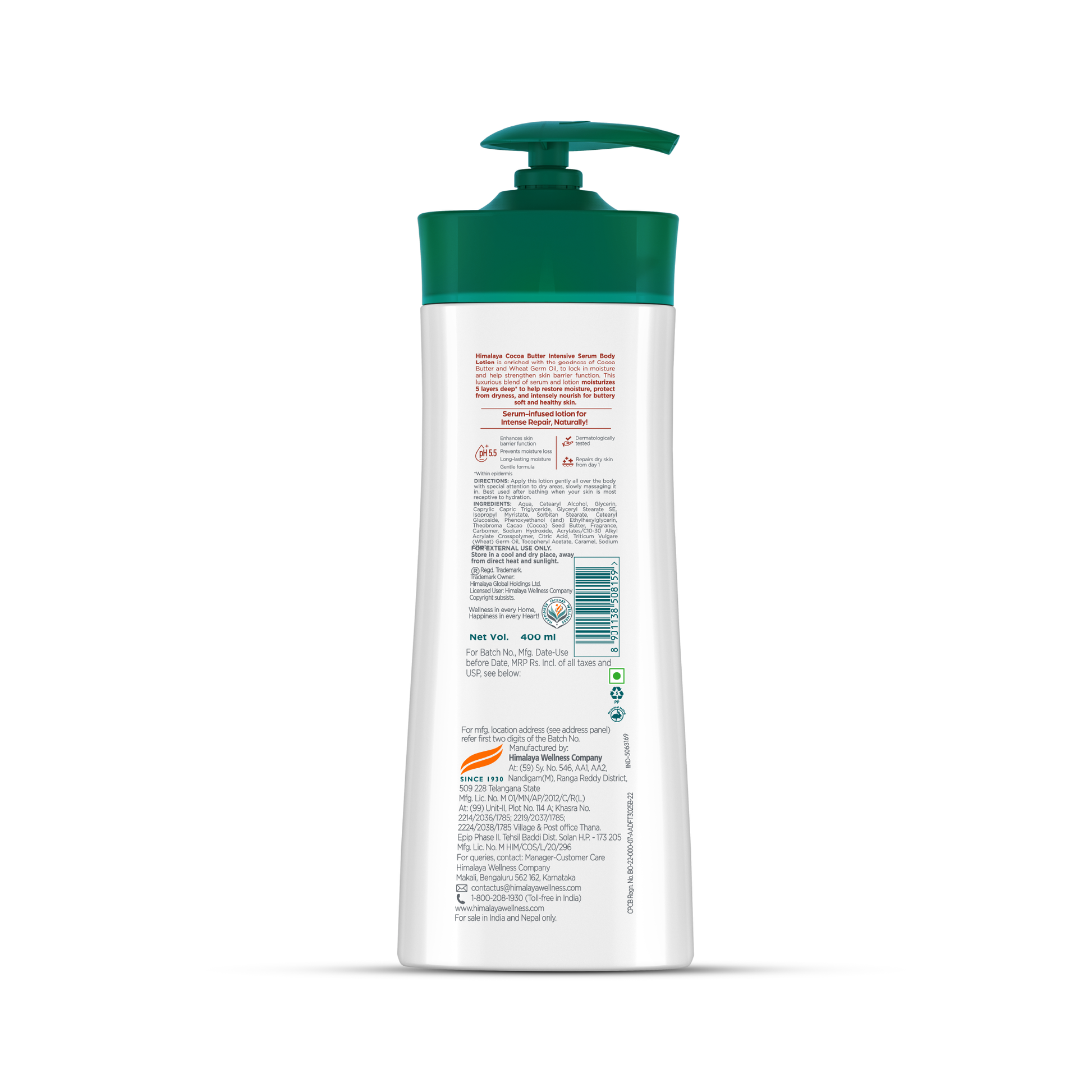 Cocoa Butter Intensive Serum Body Lotion 100ml