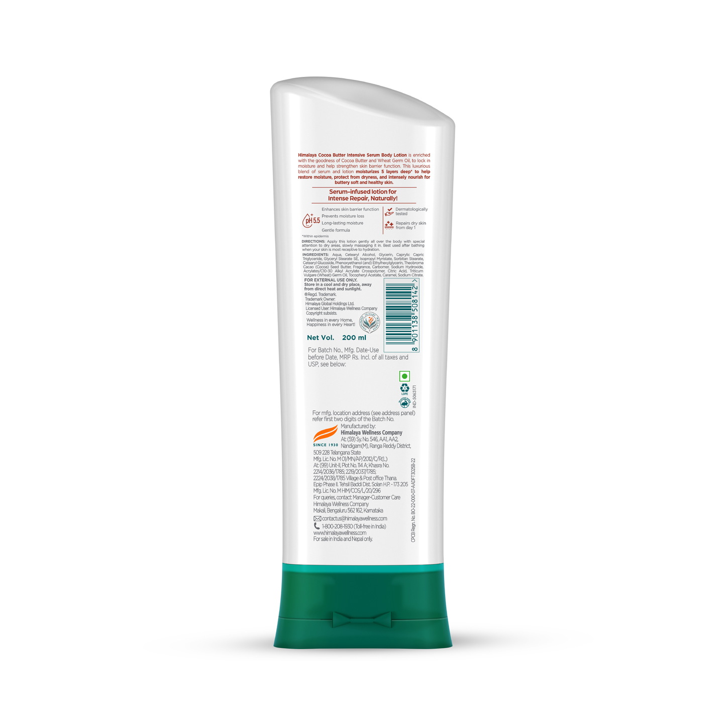 Cocoa Butter Intensive Serum Body Lotion 200ml