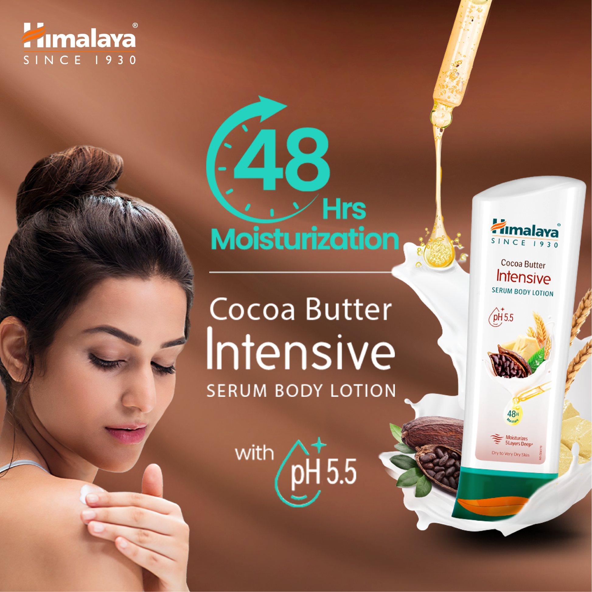 Cocoa Butter Intensive Serum Body Lotion 400ml