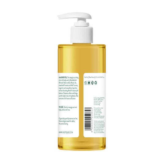 【Biotique】 ALMOND OIL Ultra Rich Body Wash｜アーモンドオイル ウルトラリッチ ボディウォッシュ｜300ML
