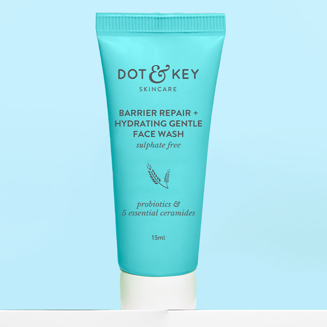 Barrier Repair Gentle Hydrating Face Wash: 15ml-FREE 15ml