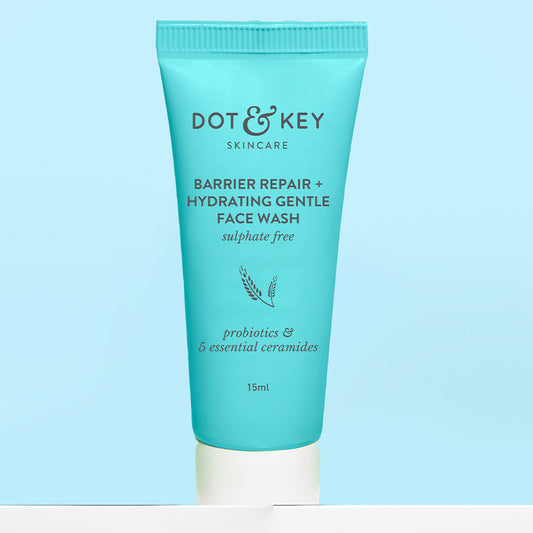 Barrier Repair Gentle Hydrating Face Wash: 15ml-FREE 15ml