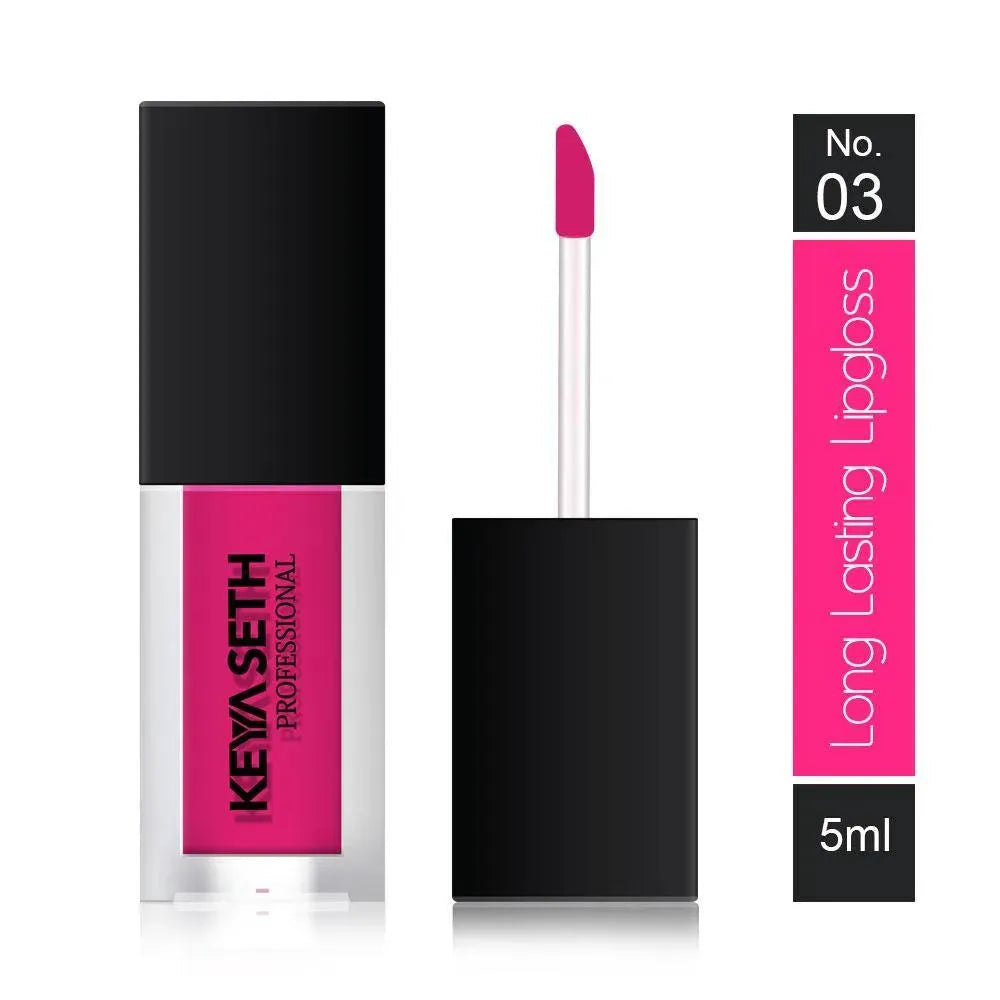 Bright Fuchsia Shade Long Lasting Lipgloss  - 03 100g