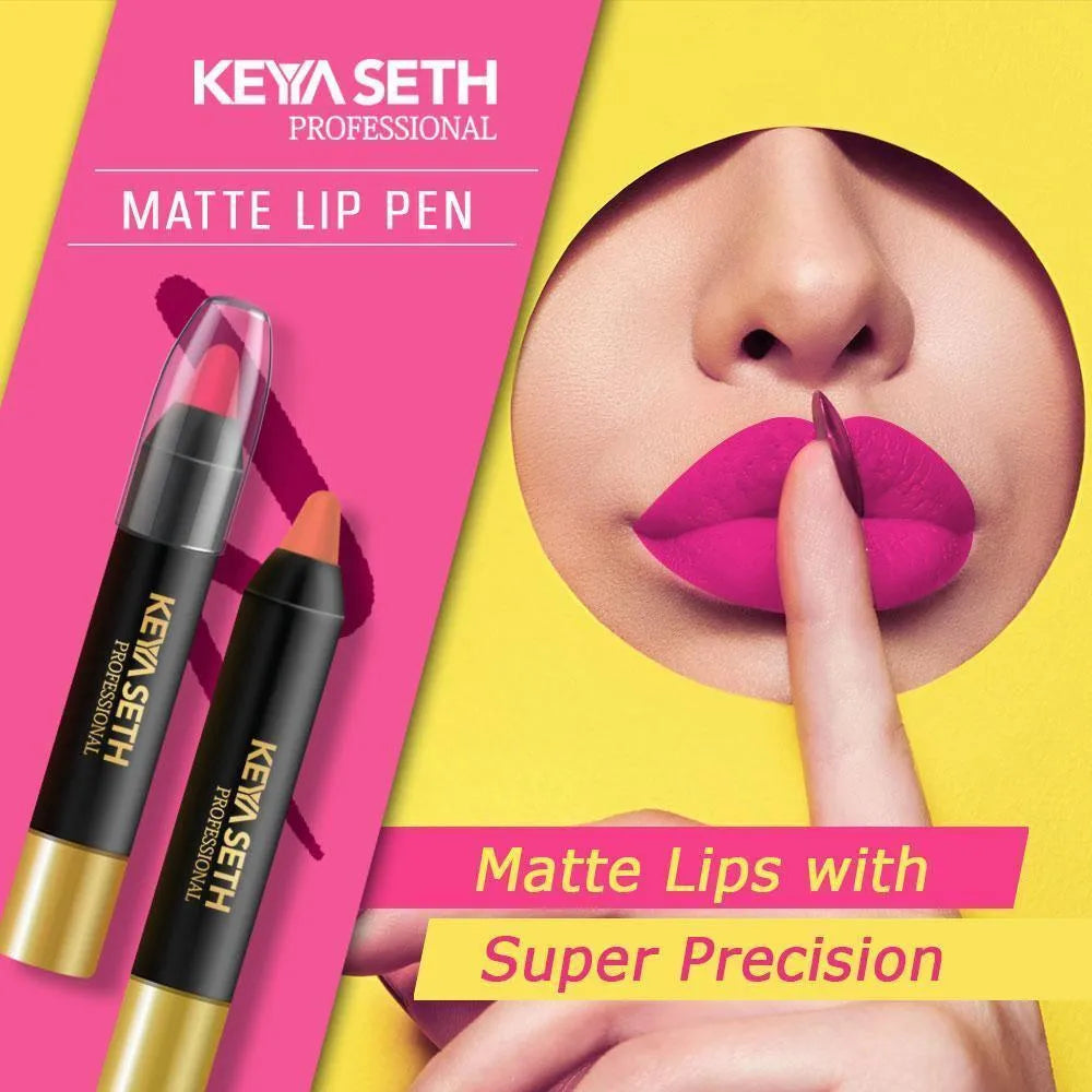 Bright Fuchsia Shade Matte Lip Pen - 02 100g