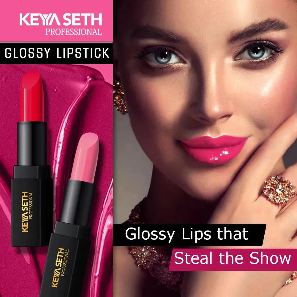 Bright Red Shade Glossy Lipstick - 05 100g