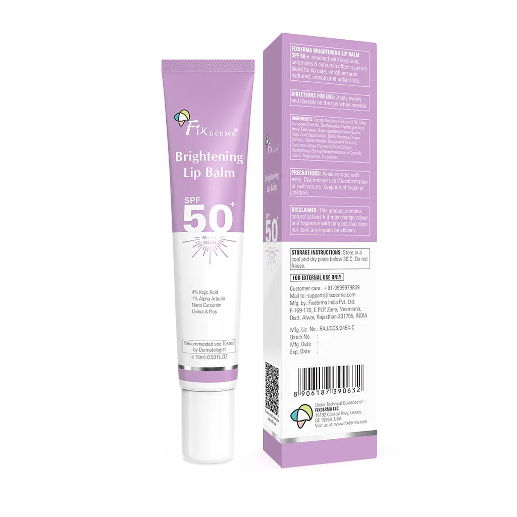 Brightening & Tinted Lip Balm with SPF 50+