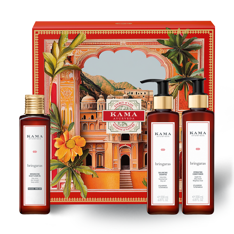 Bringaras Essential Hair-Oiling Ritual Set