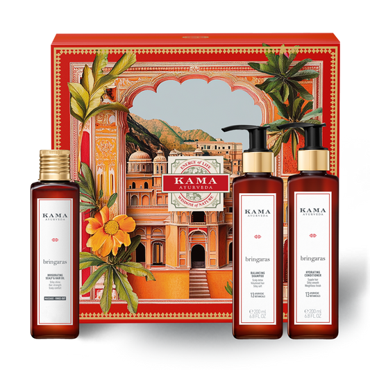 Bringaras Essential Hair-Oiling Ritual Set