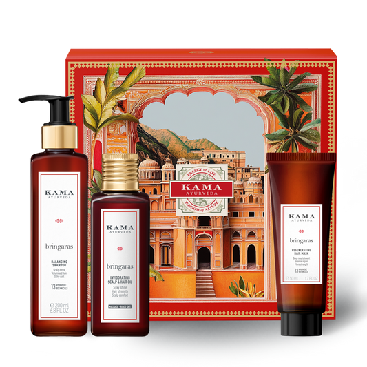 Bringaras Regenerating Hair-Oiling Ritual Set