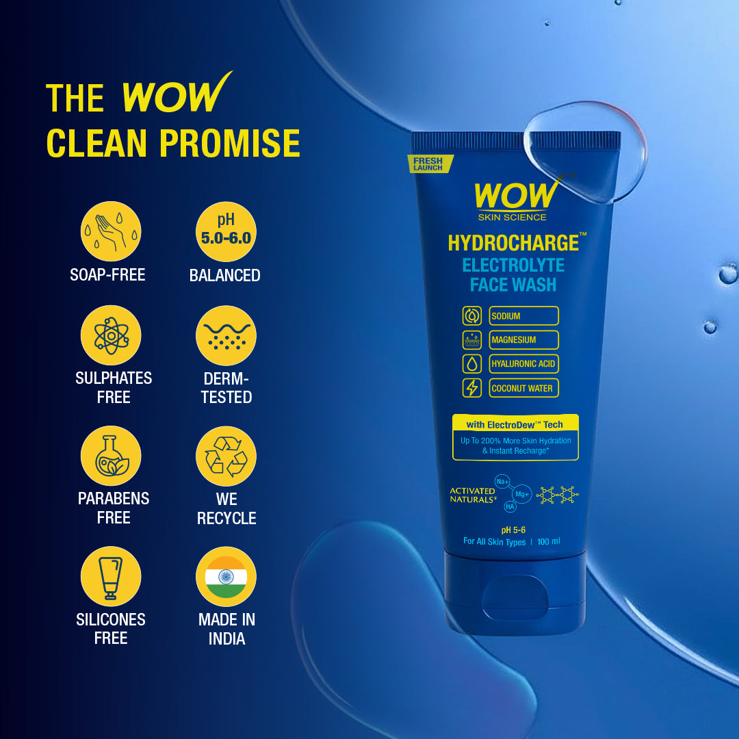 Hydrocharge Electrolyte Face Wash 150 ML