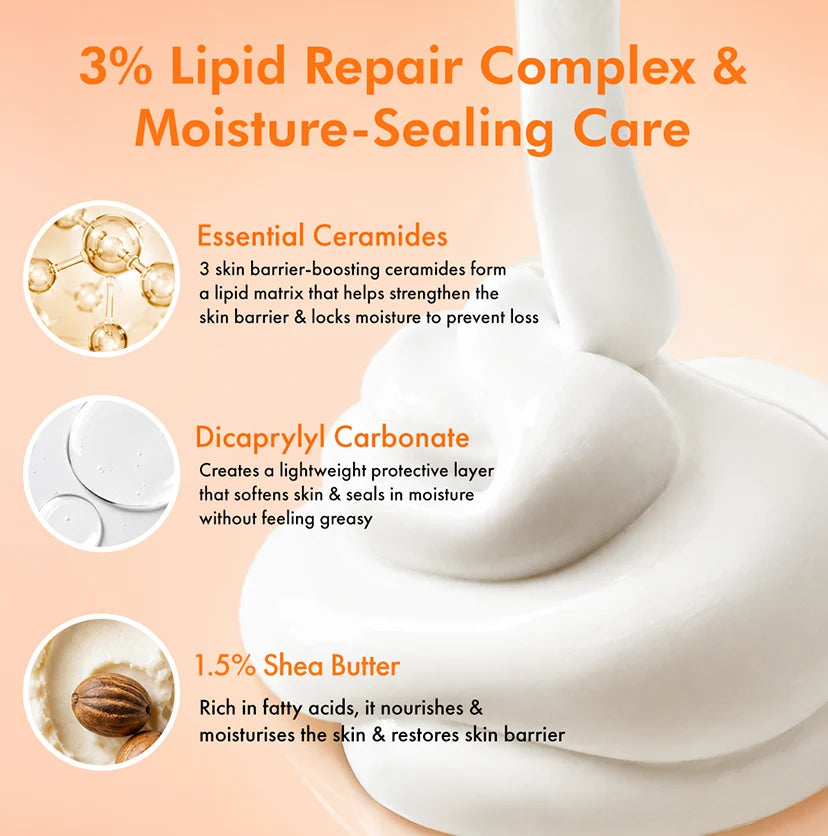 【mCaffeine】 Multi-Action Moisturiser with Urea & Ceramides｜マルチアクション モイスチャライザー 尿素＆セラミド配合｜50g