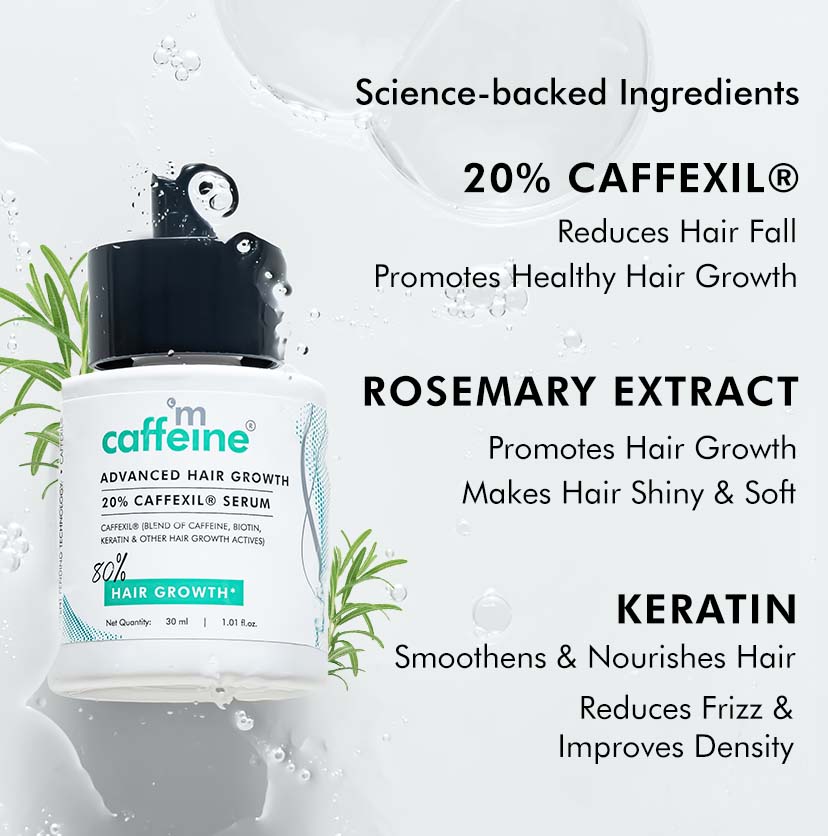 Advanced Hair Growth 20% Caffexil® Hair Serum-30 ML
