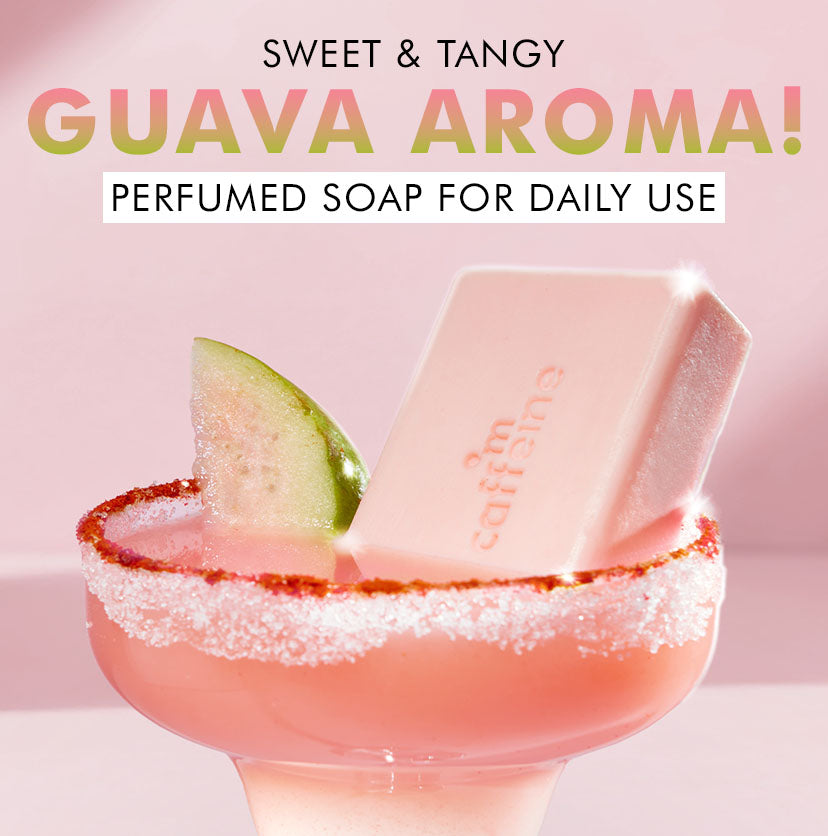 1% Kojic Acid & Glutathione Guava Fizz Soap - 300g (3x100g)