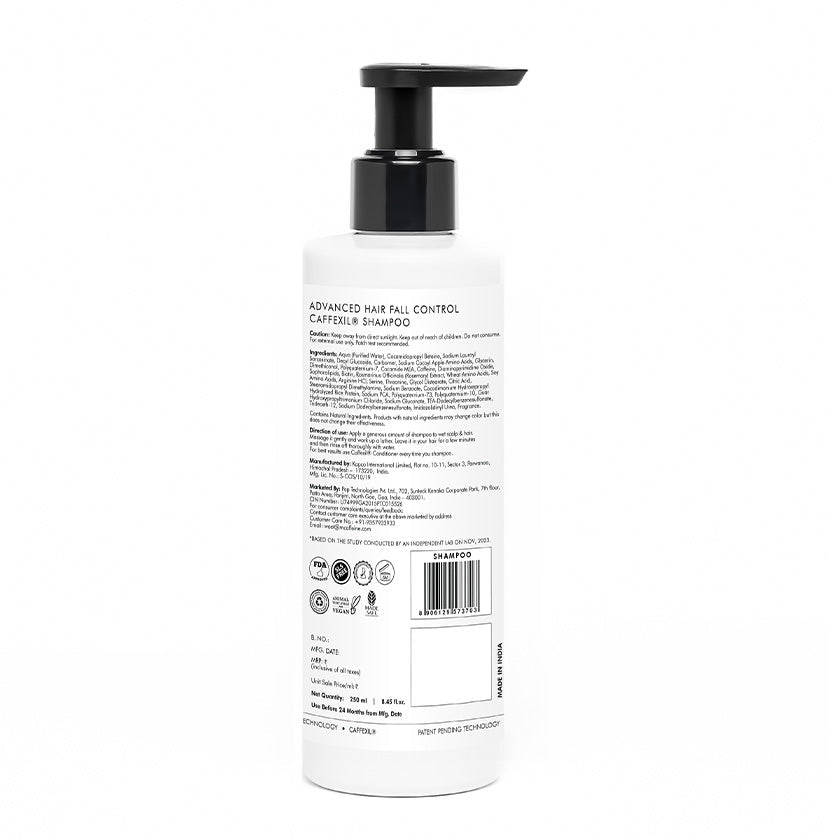 Advanced Hair Fall Control Caffexil® Shampoo with Rosemary-250 ML