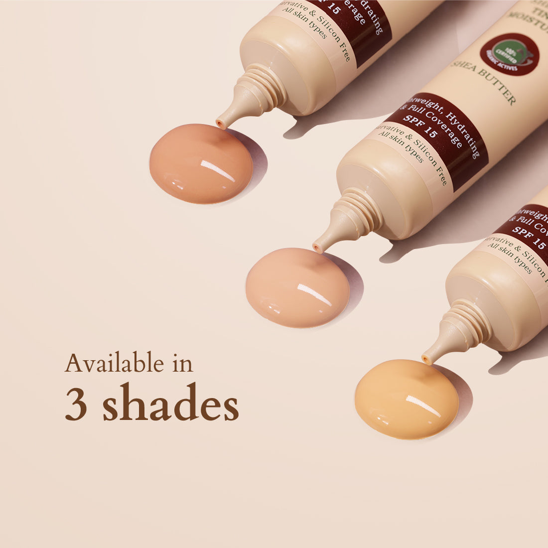 Organics+ Shea Luxe Tinted Moisturiser 40g / Medium