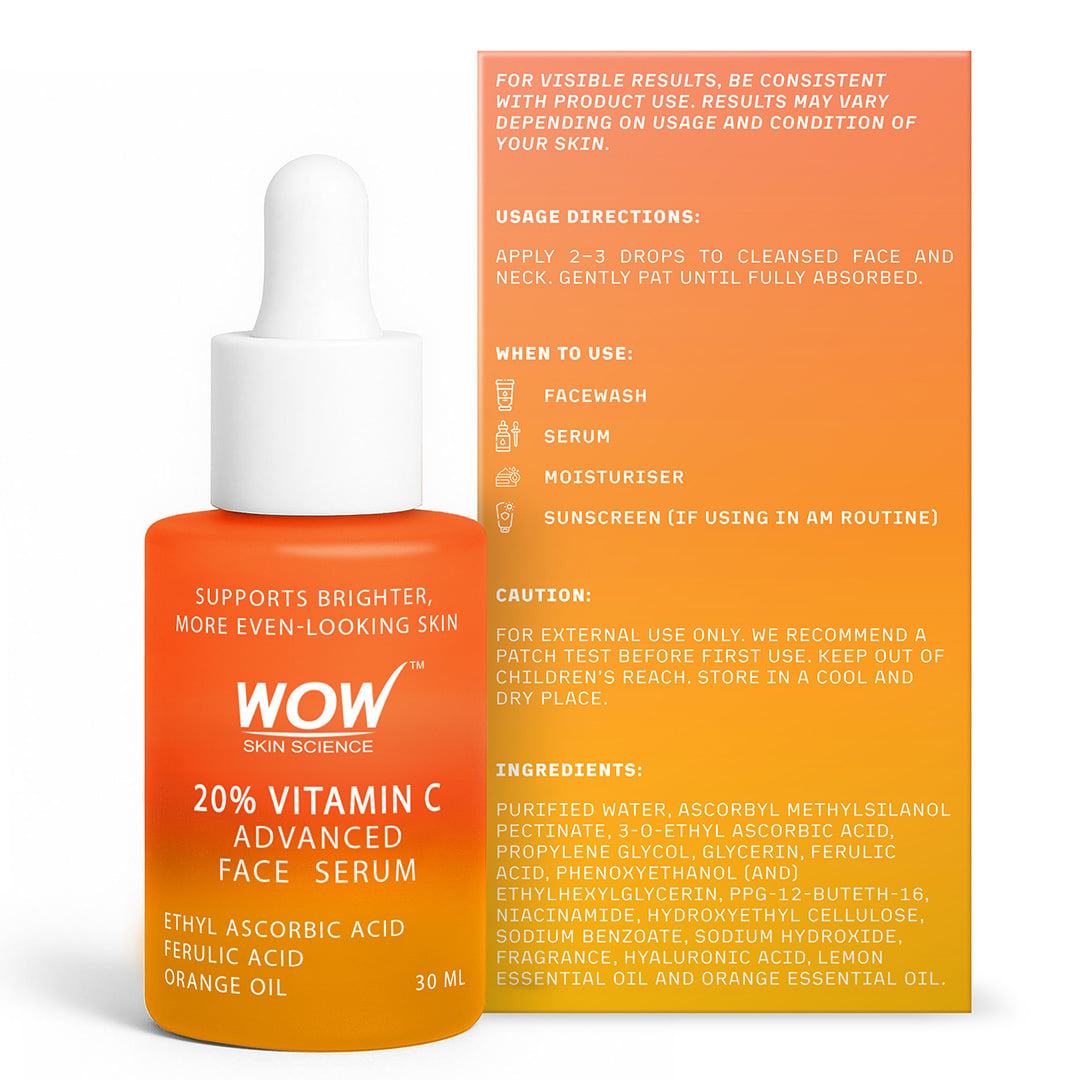 20% Vitamin C Face Serum Radiance Boost & Dark Spot Fading