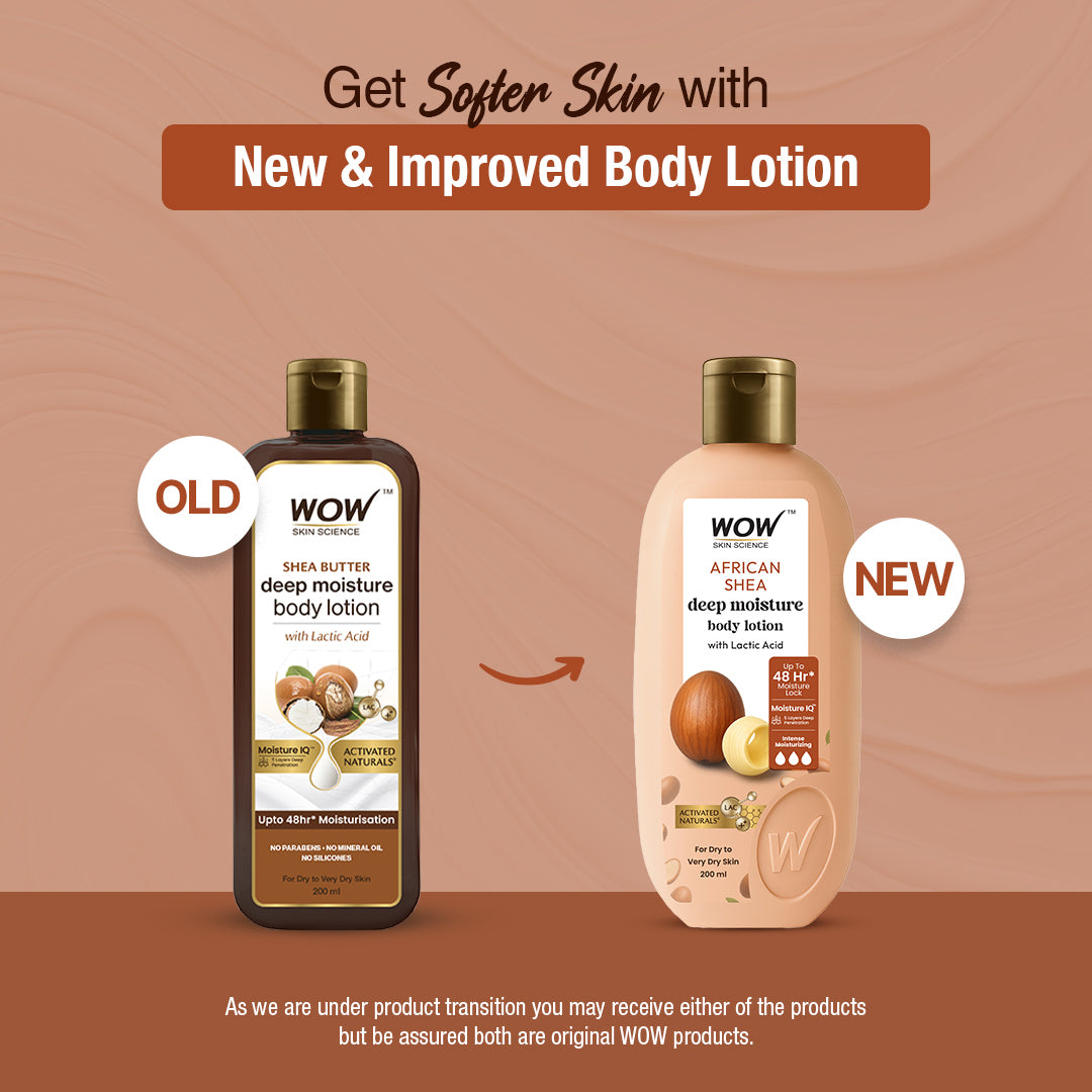 African Shea Body Lotion Comforts and Softens Dry Skin 200ml