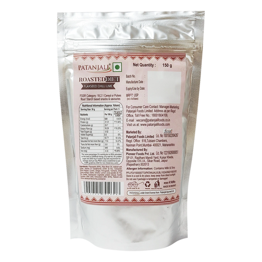 Roasted Diet- Flaxseed Chili Lime (150 Gram)