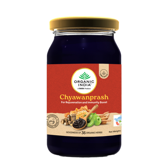 【Organic India】 Chyawanprash & Amalaki capsules Combo｜チャワンプラッシュ＆アマラキカプセル コンボ｜500 g + 60 Caps