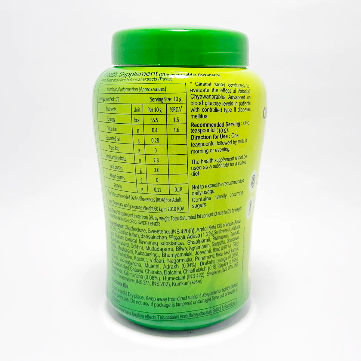 Patanjali Chyawanprabha Advance No Added Sugar (750 G)