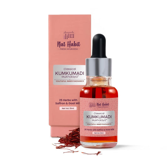 Nat Habit Classical Kumkumadi Mukhalaya Face Oil 10ml