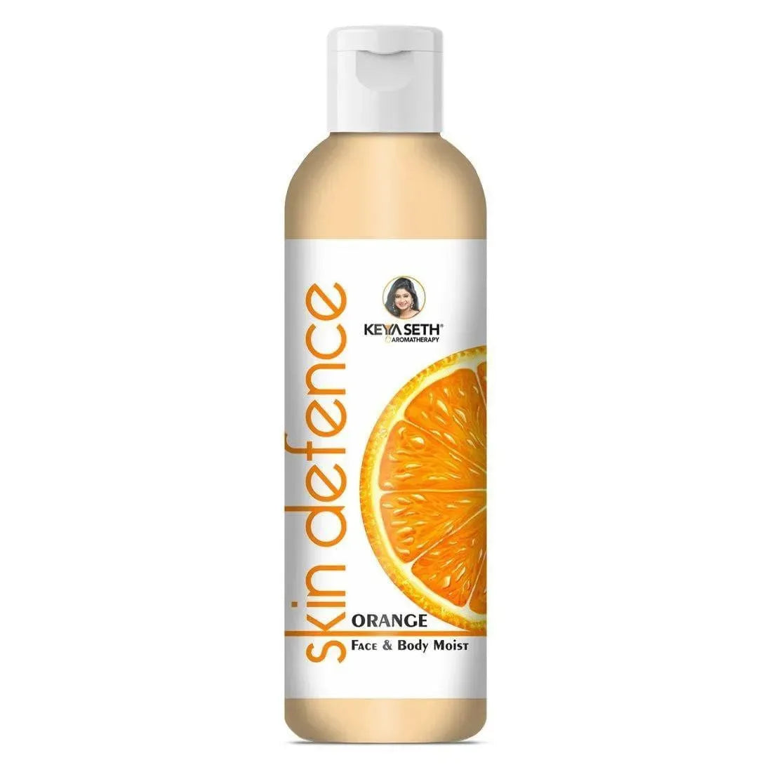 Complete Body Care Combo Enriched with Vitamin C, Orange Body Wash 200ml + Skin Defence Orange Body Oil 200ml + Orange Face & Body Moisturizer 200ml 600ml