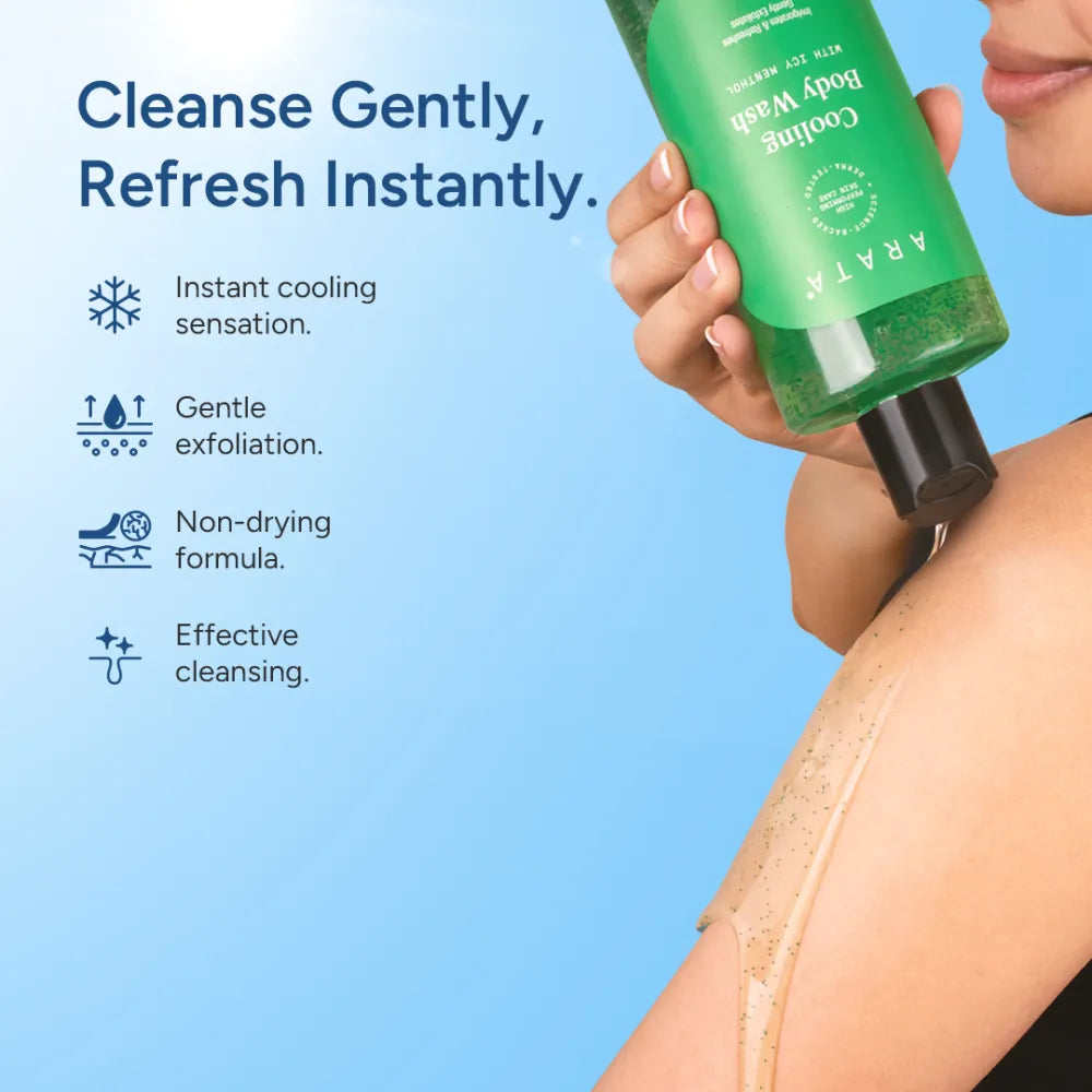 Cooling Body Wash With Menthol 300 ML