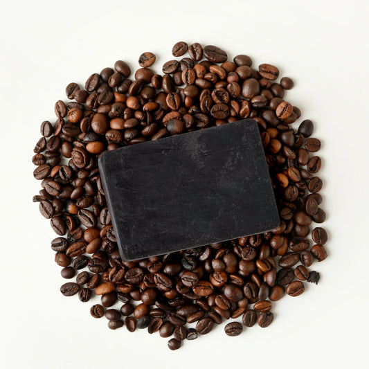 Just Herbs クールギコーヒー ナリッシング ハンドメイド バスバー 100g 1個と化粧箱