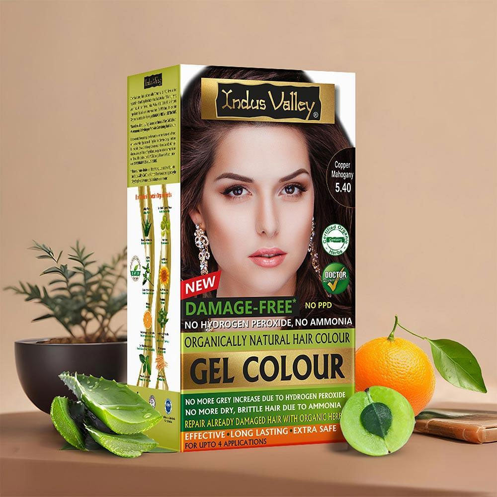 Damage Free Gel Colour Copper Mahogany - 200ml + 20g 200ml