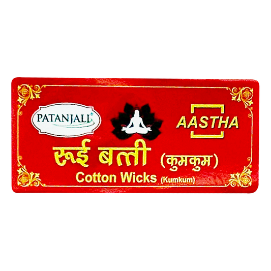 Aastha Cotton Wicks Kumkum