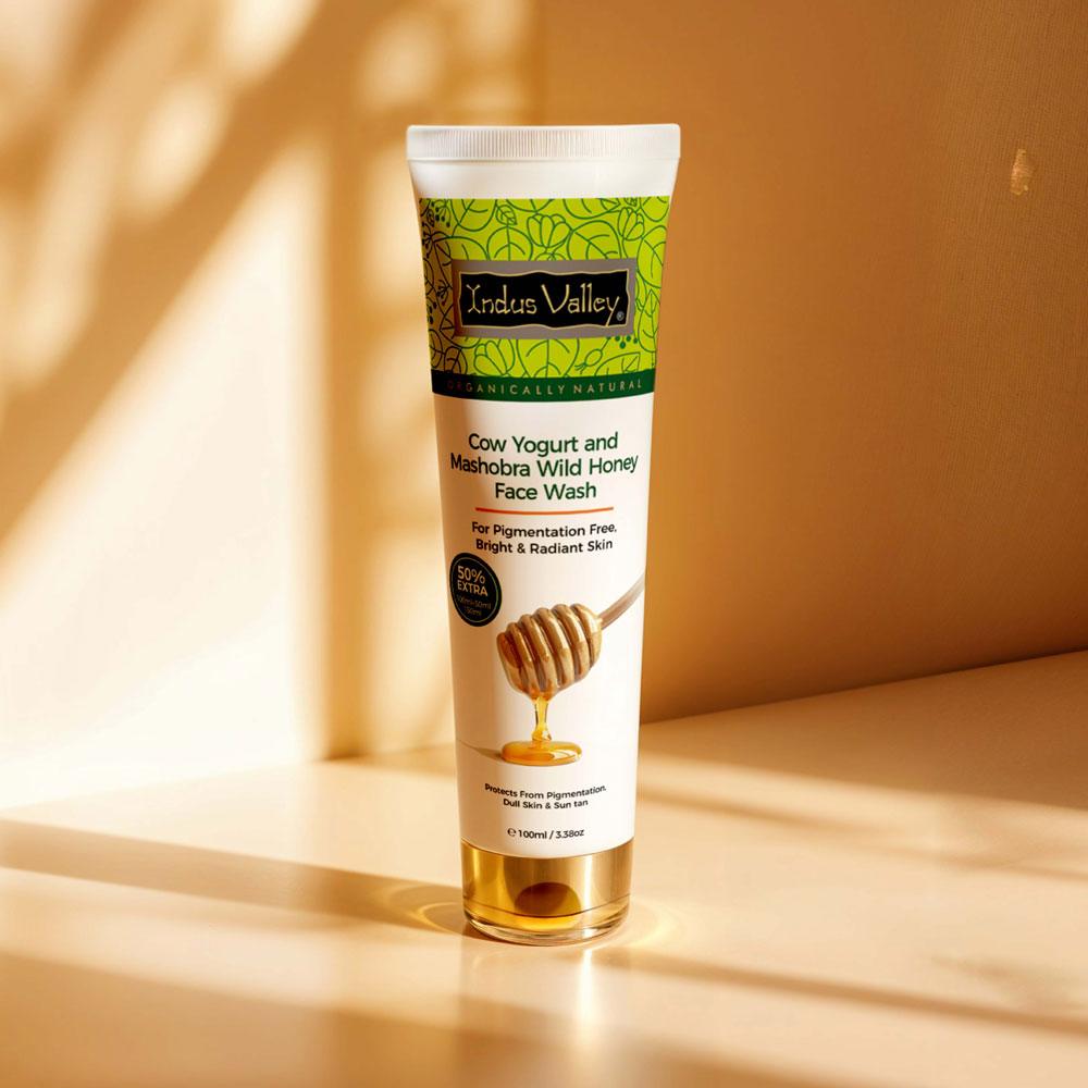 Cow Yogurt Organic Honey Face Wash 100 ml