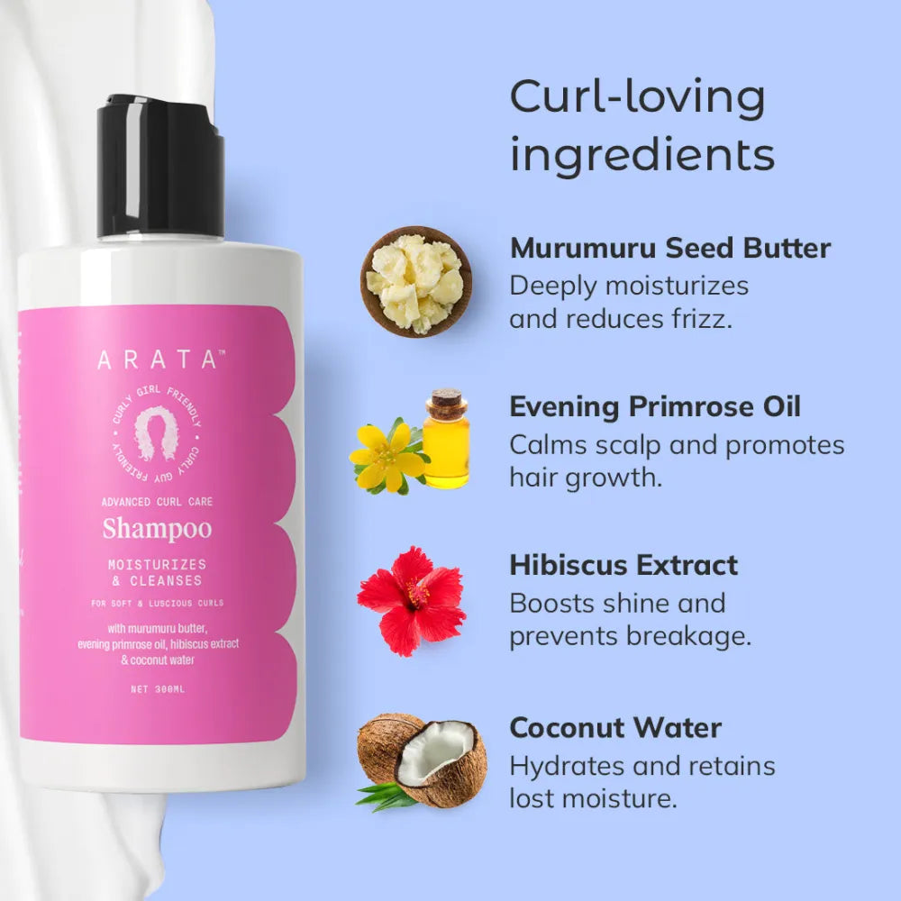 Arata Curl Cleansing Shampoo - 300ml 300ml