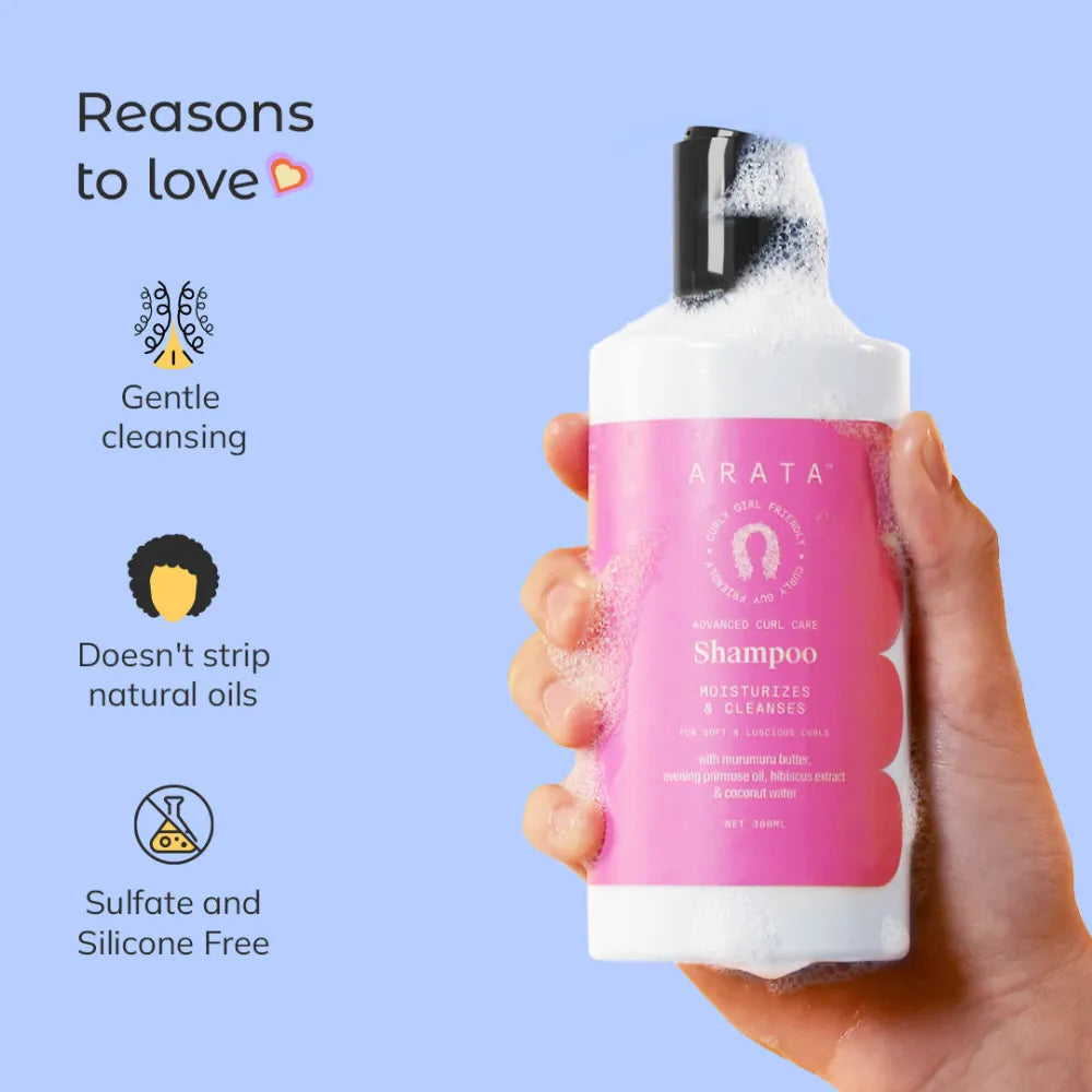 Arata Curl Cleansing Shampoo - 300ml 300ml